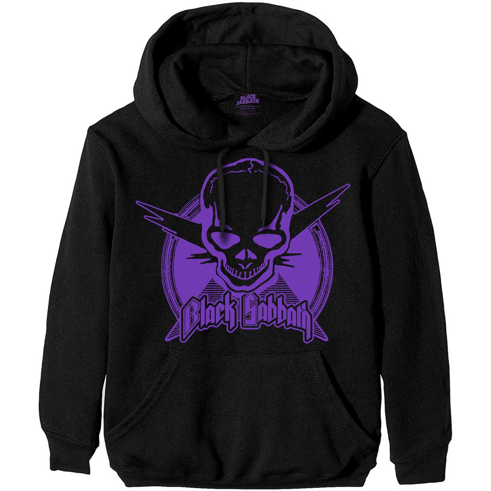 Image of Black Sabbath Hoodie - AVIATION SKULL Rock Off